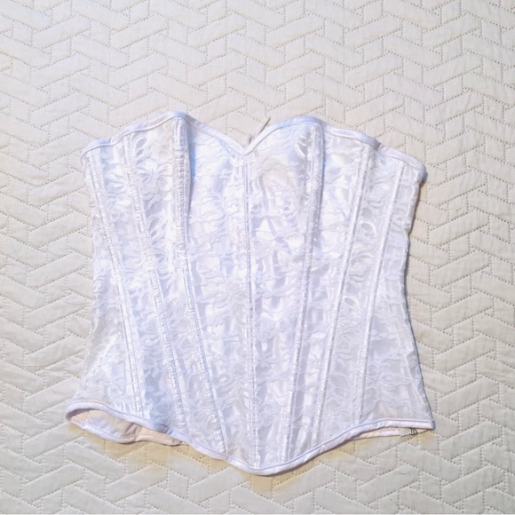 “Angel Baby” 38-40C vtg Shirley of Hollywood corset pre-made bundle - Picture 2 of 5